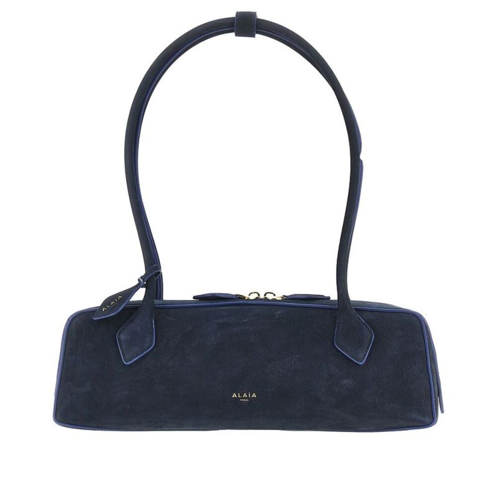 Alaia Women Nubuck Leather Medium 'Le Teckel' Bag